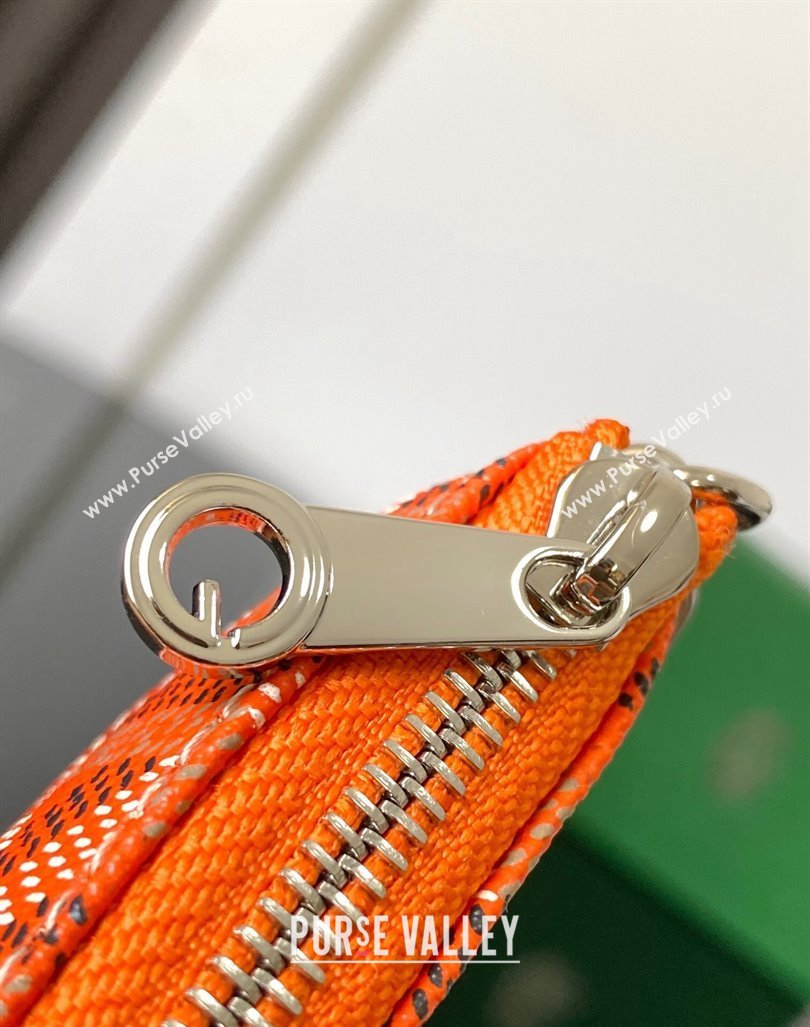 Goyard Senat Nano Key Pouch Orange 2024 3317 (ZHANG-240827049)