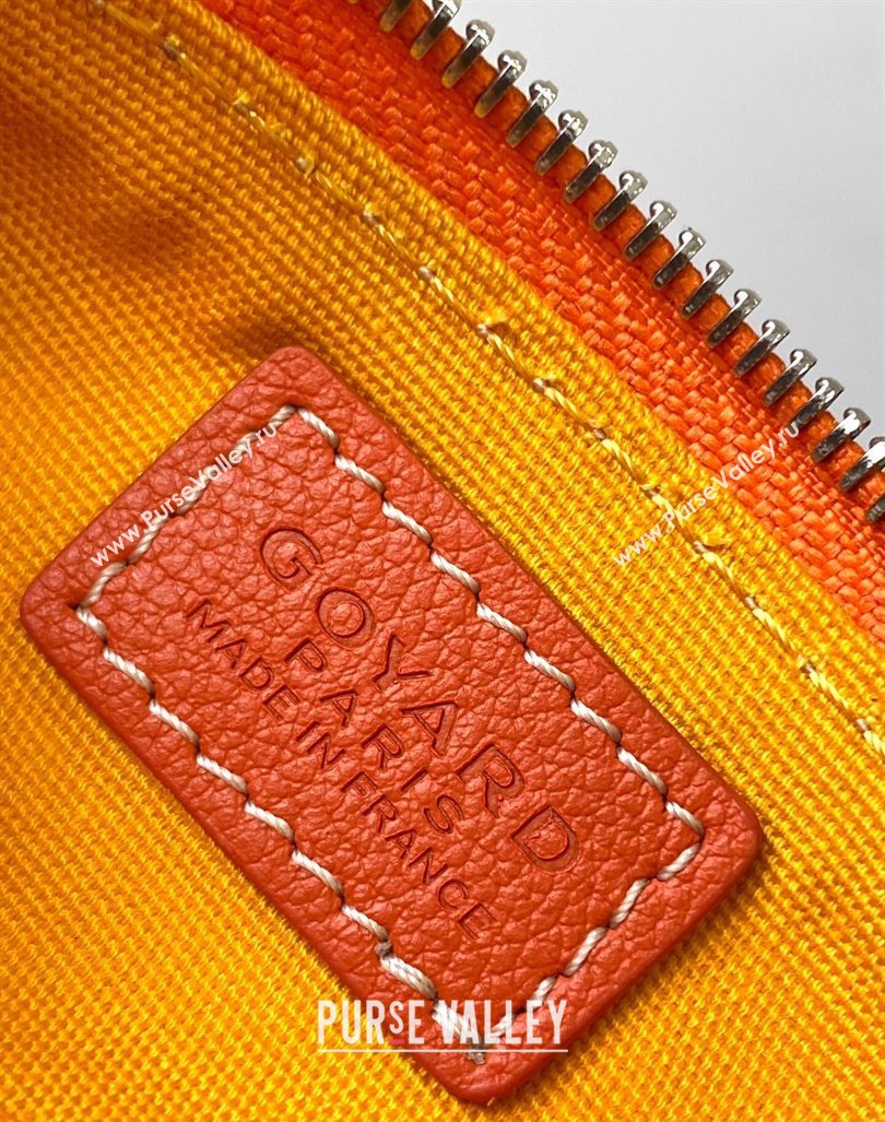 Goyard Senat Nano Key Pouch Orange 2024 3317 (ZHANG-240827049)