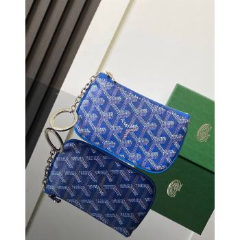 Goyard Senat Nano Key Pouch Sky Blue 2024 3317 (ZHANG-240827050)