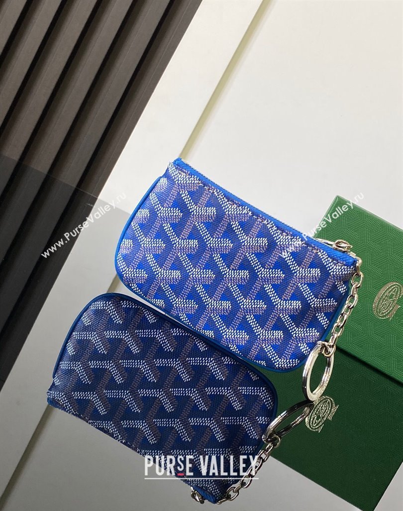 Goyard Senat Nano Key Pouch Sky Blue 2024 3317 (ZHANG-240827050)