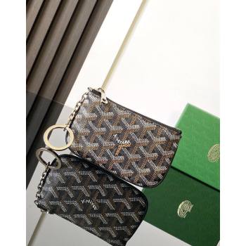 Goyard Senat Nano Key Pouch Black 2024 3317 (ZHANG-240827052)