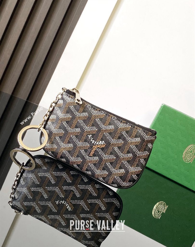 Goyard Senat Nano Key Pouch Black 2024 3317 (ZHANG-240827052)