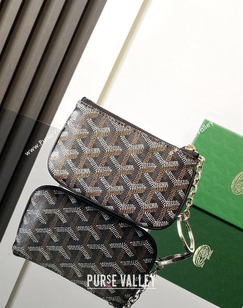 Goyard Senat Nano Key Pouch Black 2024 3317 (ZHANG-240827052)