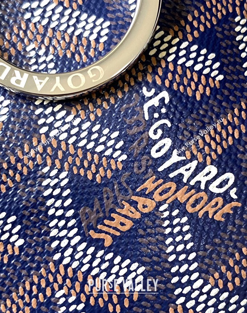 Goyard Senat Nano Key Pouch Navy Blue 2024 3317 (ZHANG-240827053)