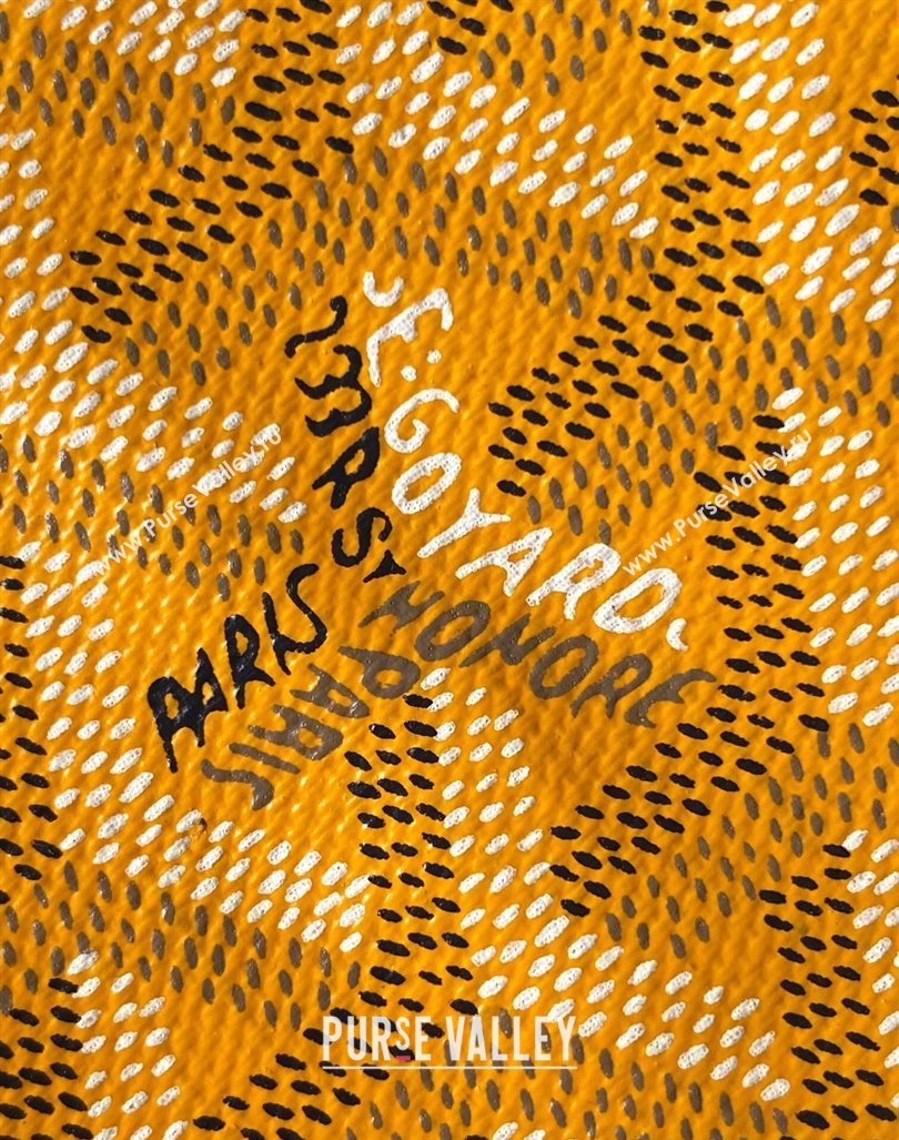 Goyard Senat Nano Key Pouch Yellow 2024 3317 (ZHANG-240827054)
