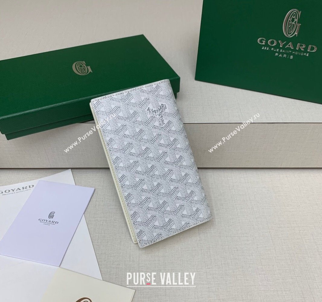 Goyard Saint-Lambert Phone Case Wallet White 2024 8515 (ZHANG-240827036)