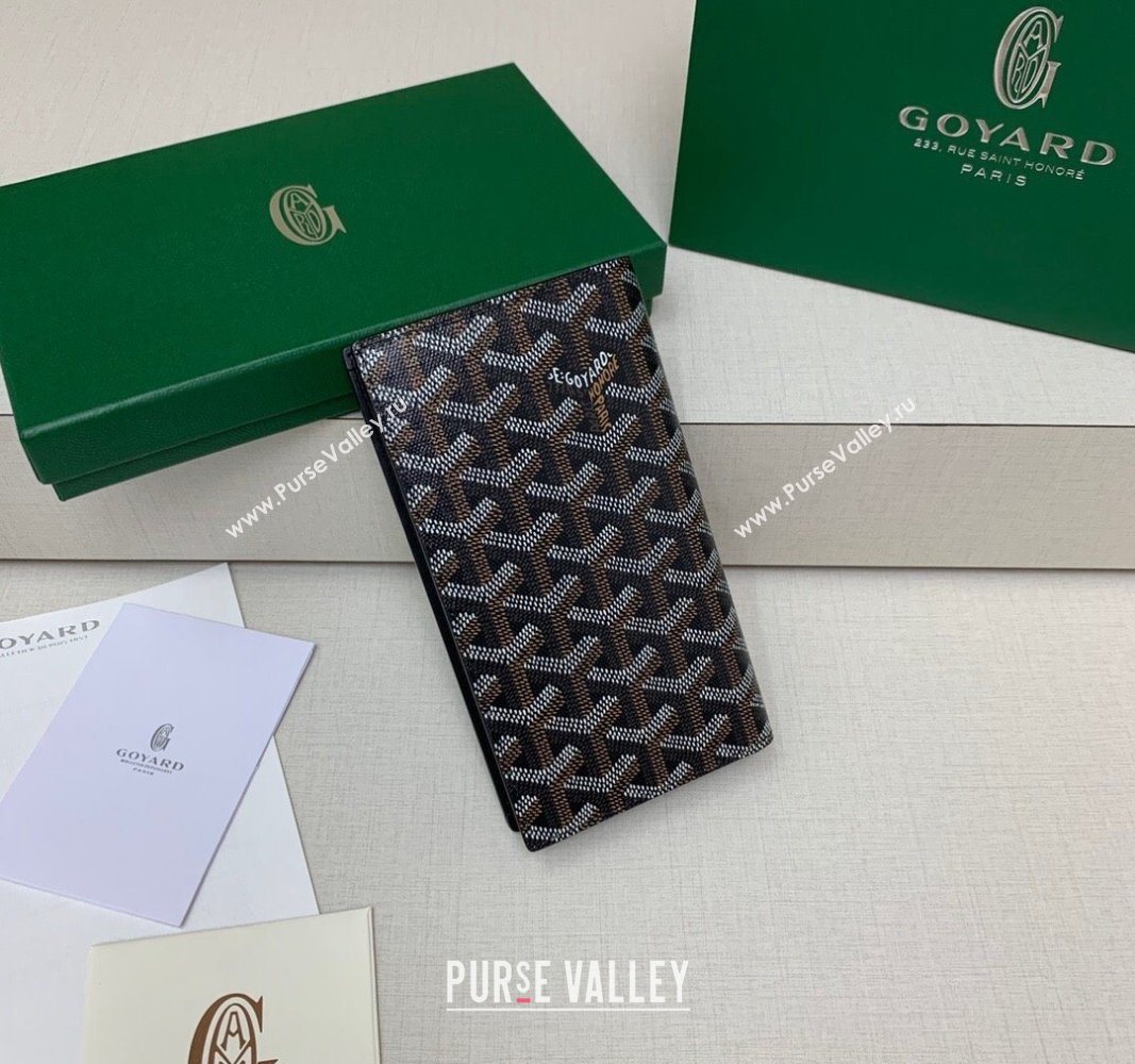 Goyard Saint-Lambert Phone Case Wallet Black 2024 8515 (ZHANG-240827038)
