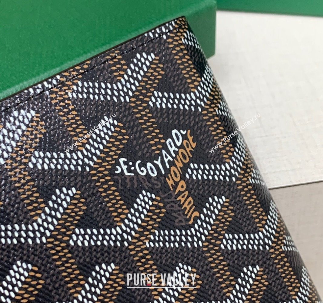 Goyard Saint-Lambert Phone Case Wallet Black 2024 8515 (ZHANG-240827038)