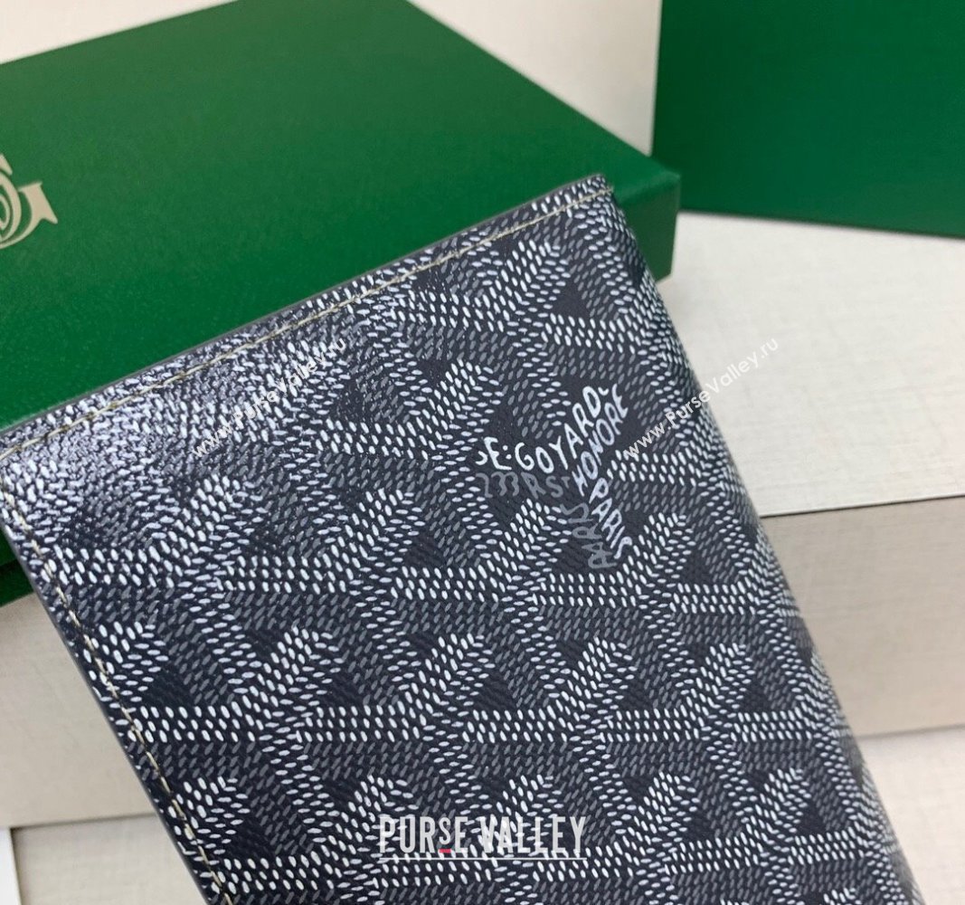 Goyard Saint-Lambert Phone Case Wallet Grey 2024 8515 (ZHANG-240827039)