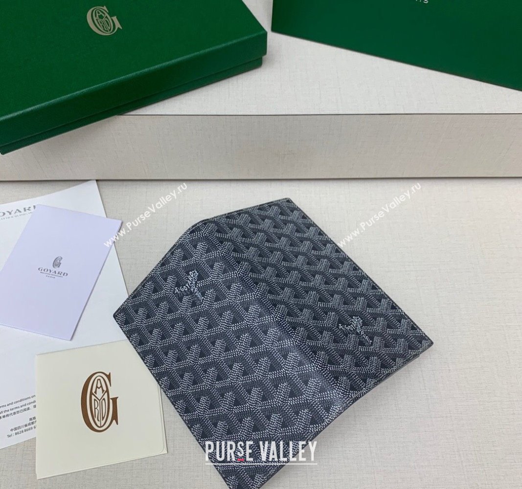 Goyard Saint-Lambert Phone Case Wallet Grey 2024 8515 (ZHANG-240827039)