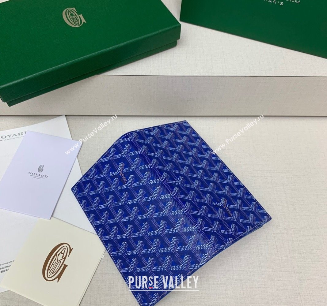 Goyard Saint-Lambert Phone Case Wallet Sky Blue 2024 8515 (ZHANG-240827041)