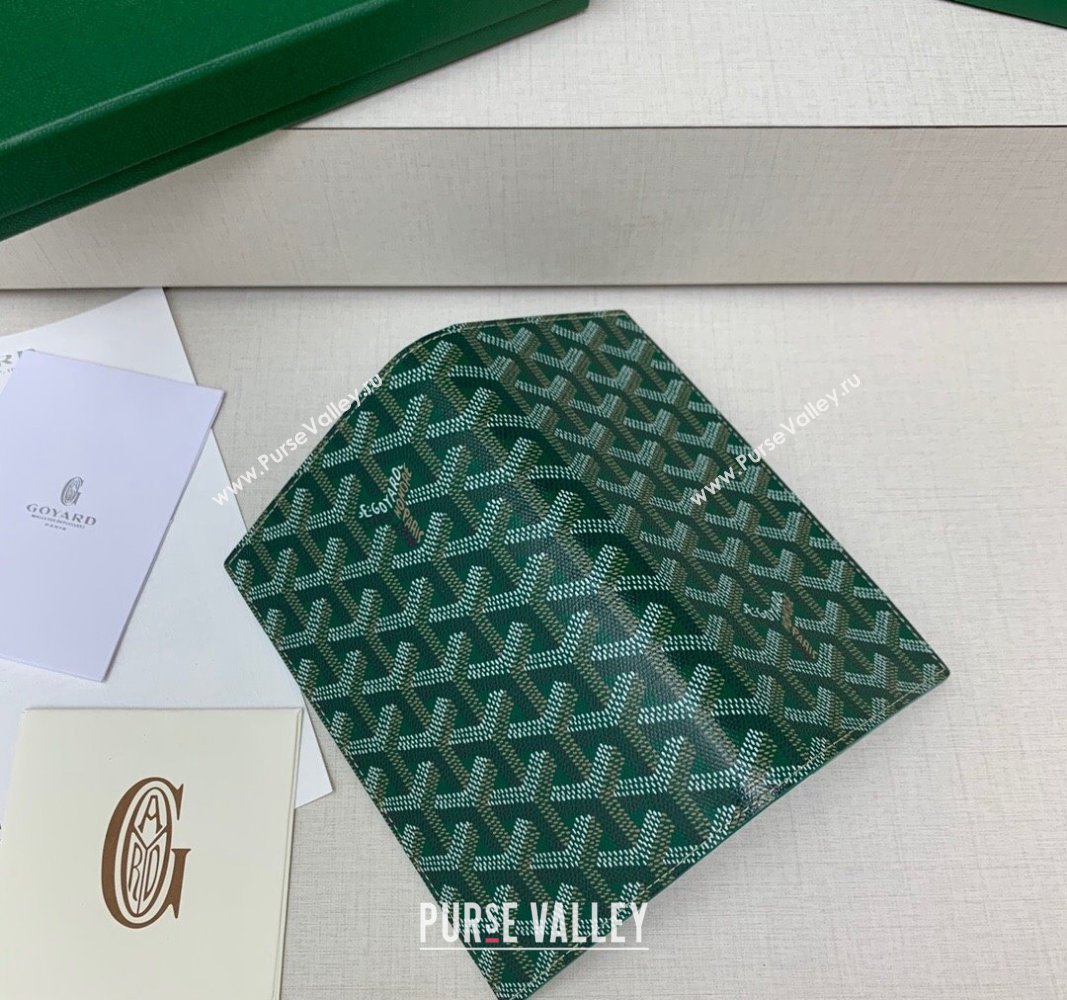 Goyard Saint-Lambert Phone Case Wallet Green 2024 8515 (ZHANG-240827042)