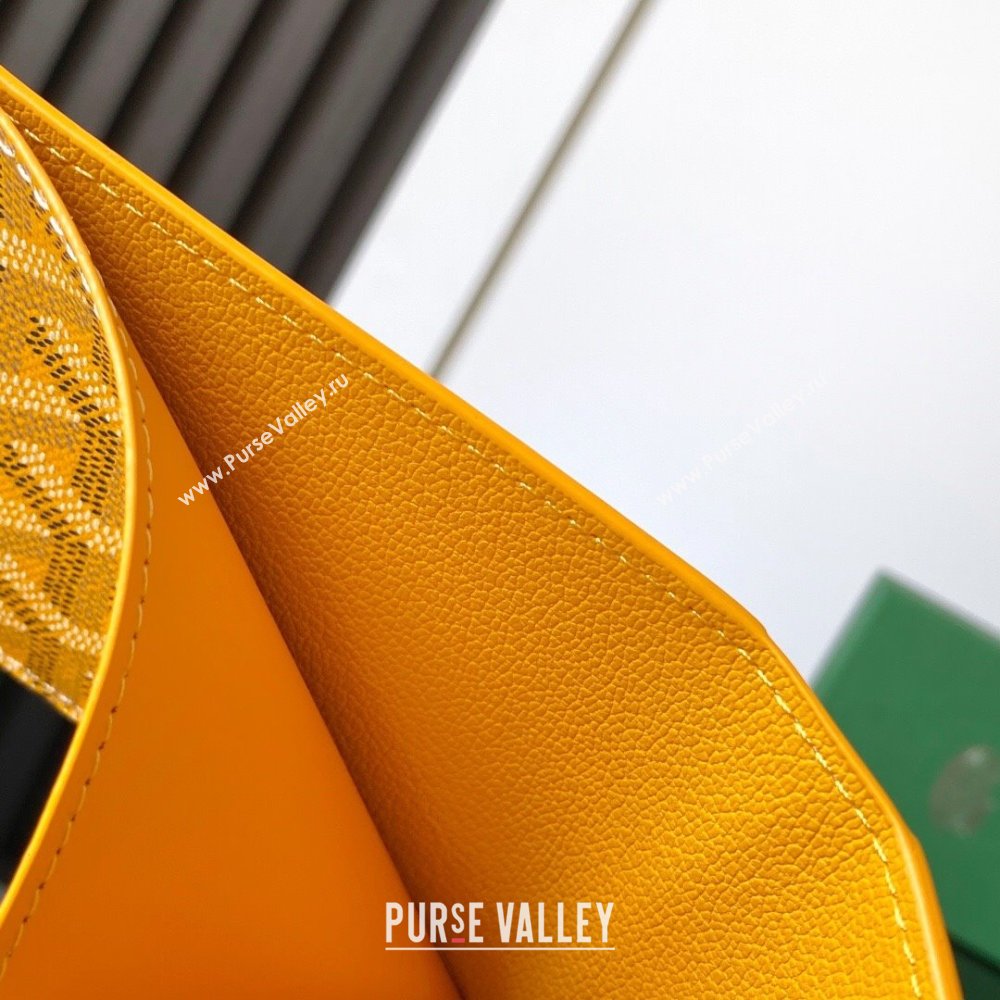 Goyard Saint-Florentin Compact Wallet Yellow 2024 GY3311 (ZHANG-240920127)