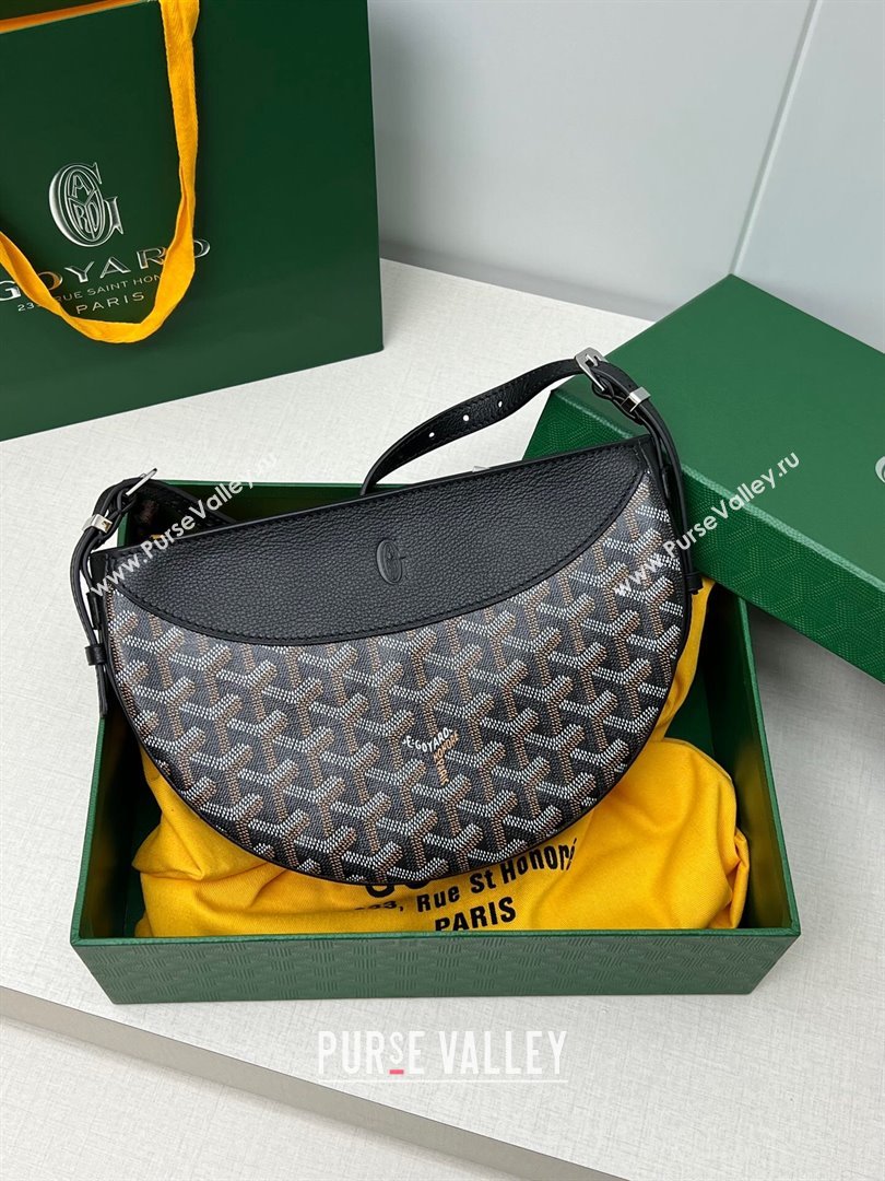 Goyard Hirondelle Shoulder Bag Black 2024 GY8007 (ZHANG-240920083)