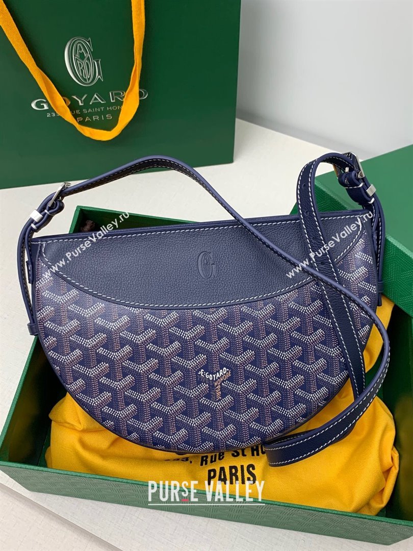 Goyard Hirondelle Shoulder Bag Navy Blue 2024 GY8007 (ZHANG-240920084)