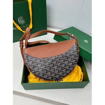 Goyard Hirondelle Shoulder Bag Brown 2024 GY8007 (ZHANG-240920082)