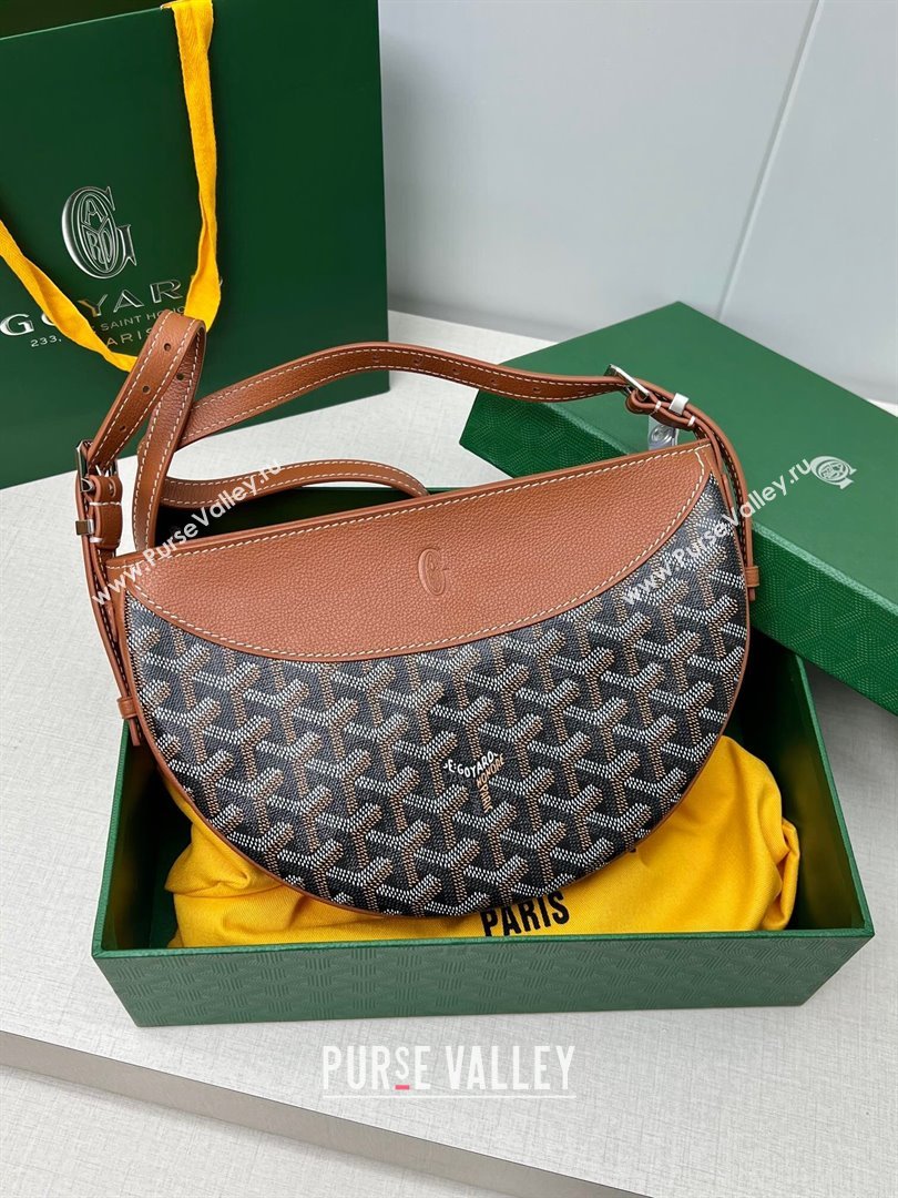 Goyard Hirondelle Shoulder Bag Brown 2024 GY8007 (ZHANG-240920082)