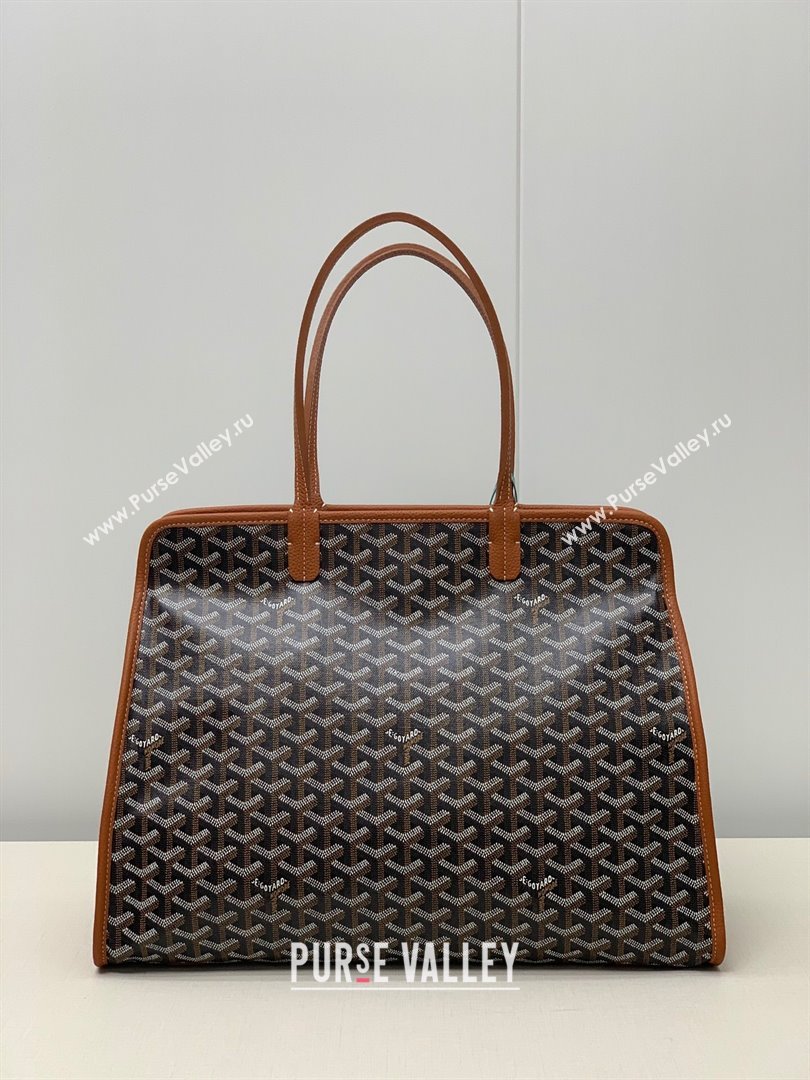 Goyard Hardy PM Tote Bag Brown 2024 (ZHANG-240920087)