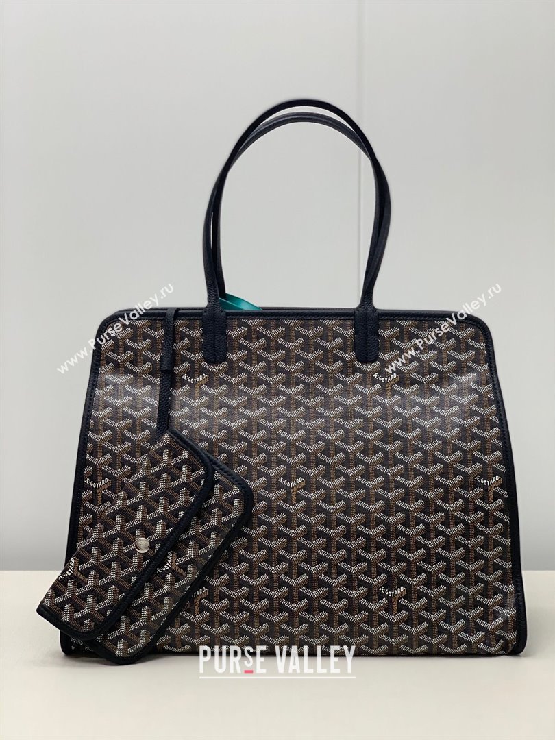 Goyard Hardy PM Tote Bag Black 2024 (ZHANG-240920088)