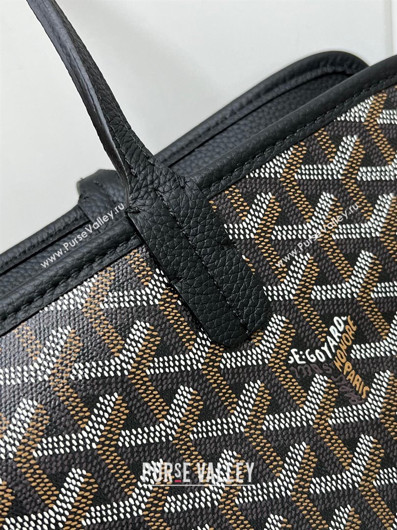 Goyard Hardy PM Tote Bag Black 2024 (ZHANG-240920088)