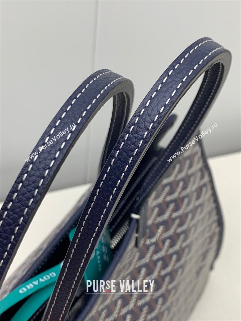 Goyard Hardy PM Tote Bag Navy Blue 2024 (ZHANG-240920090)