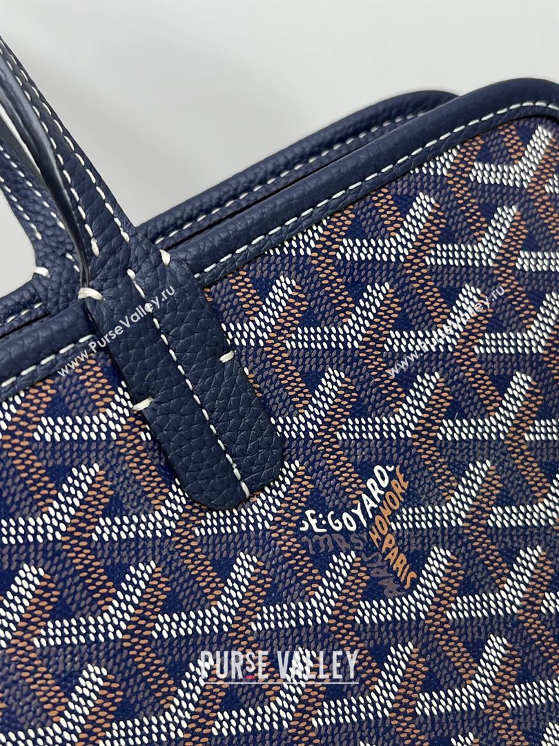 Goyard Hardy PM Tote Bag Navy Blue 2024 (ZHANG-240920090)