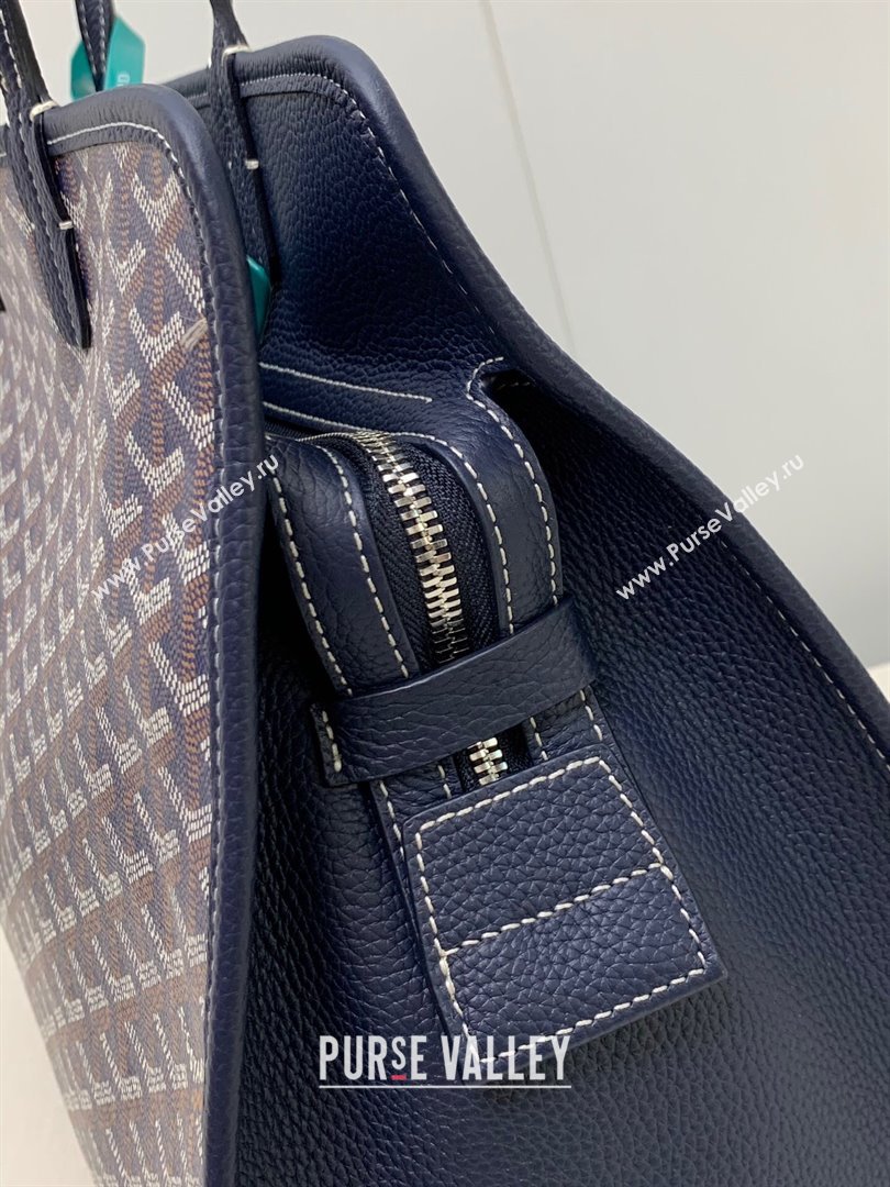 Goyard Hardy PM Tote Bag Navy Blue 2024 (ZHANG-240920090)