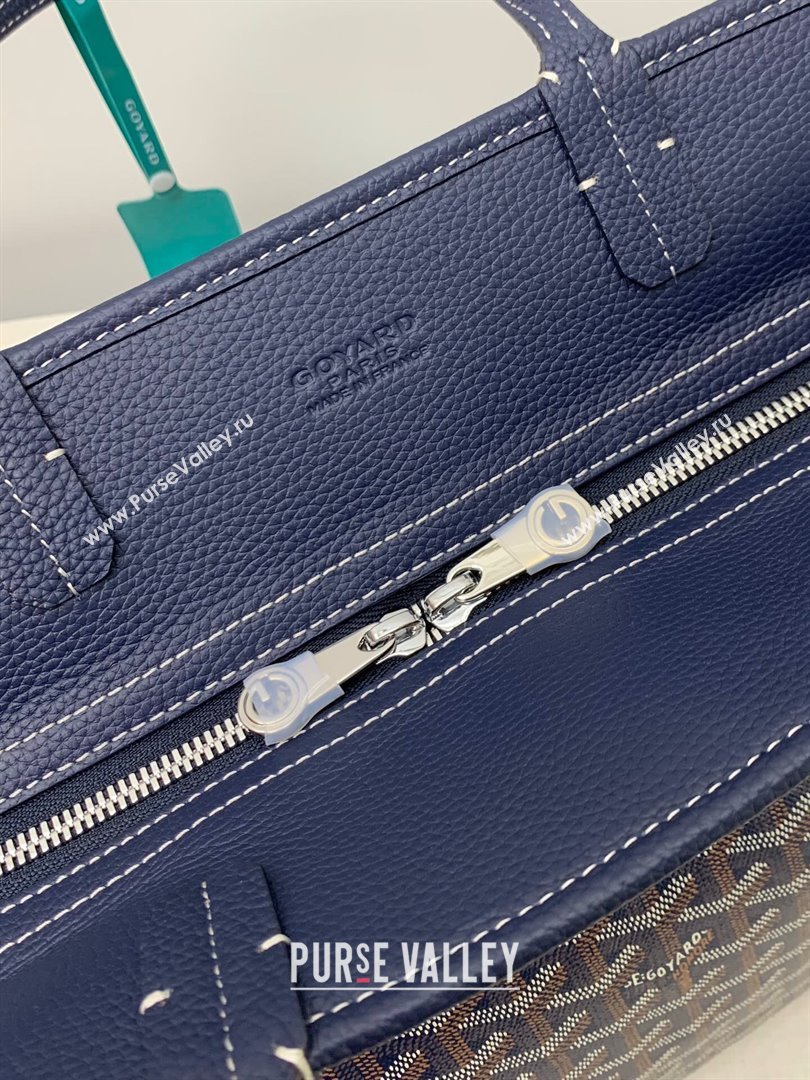 Goyard Hardy PM Tote Bag Navy Blue 2024 (ZHANG-240920090)