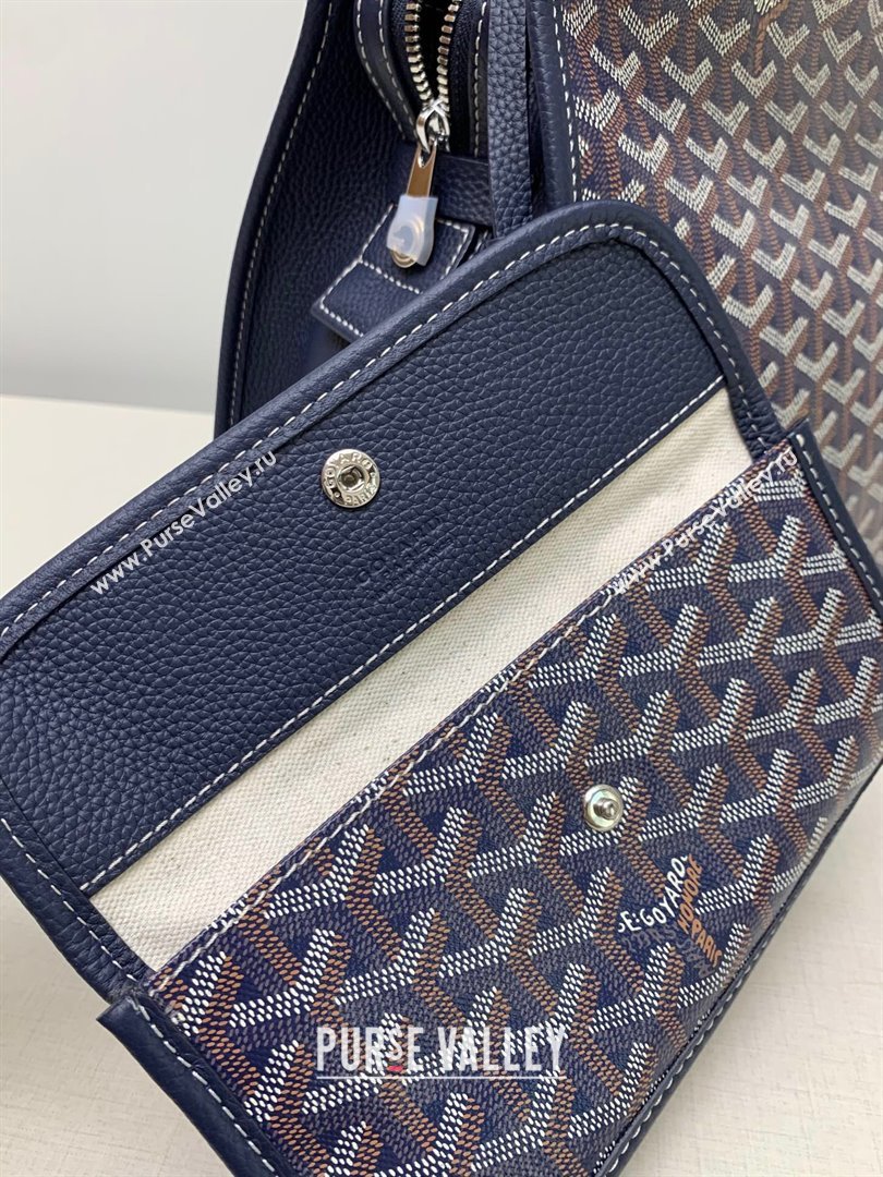 Goyard Hardy PM Tote Bag Navy Blue 2024 (ZHANG-240920090)