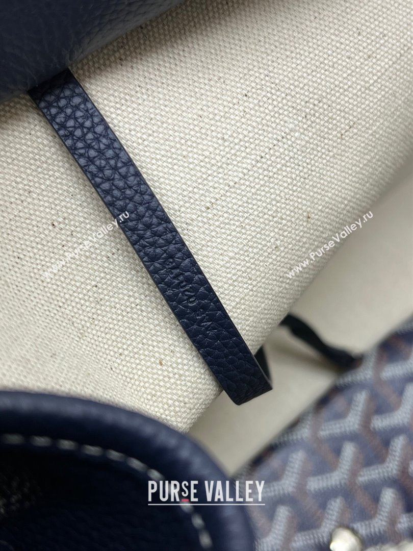 Goyard Hardy PM Tote Bag Navy Blue 2024 (ZHANG-240920090)