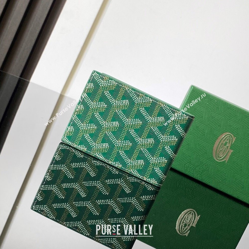 Goyard Insert Victoire Card Wallet Green 2024 GY3315 (ZHANG-240920108)