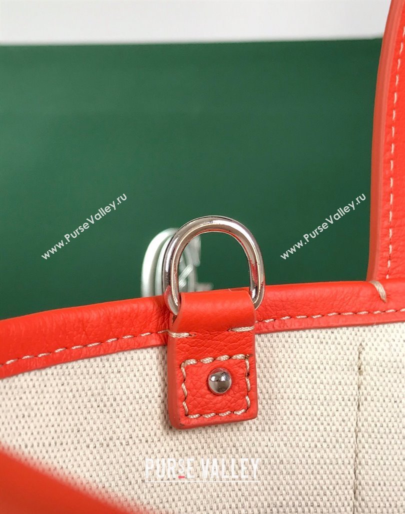 Goyard Belharra Tote bag with Web Heart Orange 2024 120230 (nana-24103061)