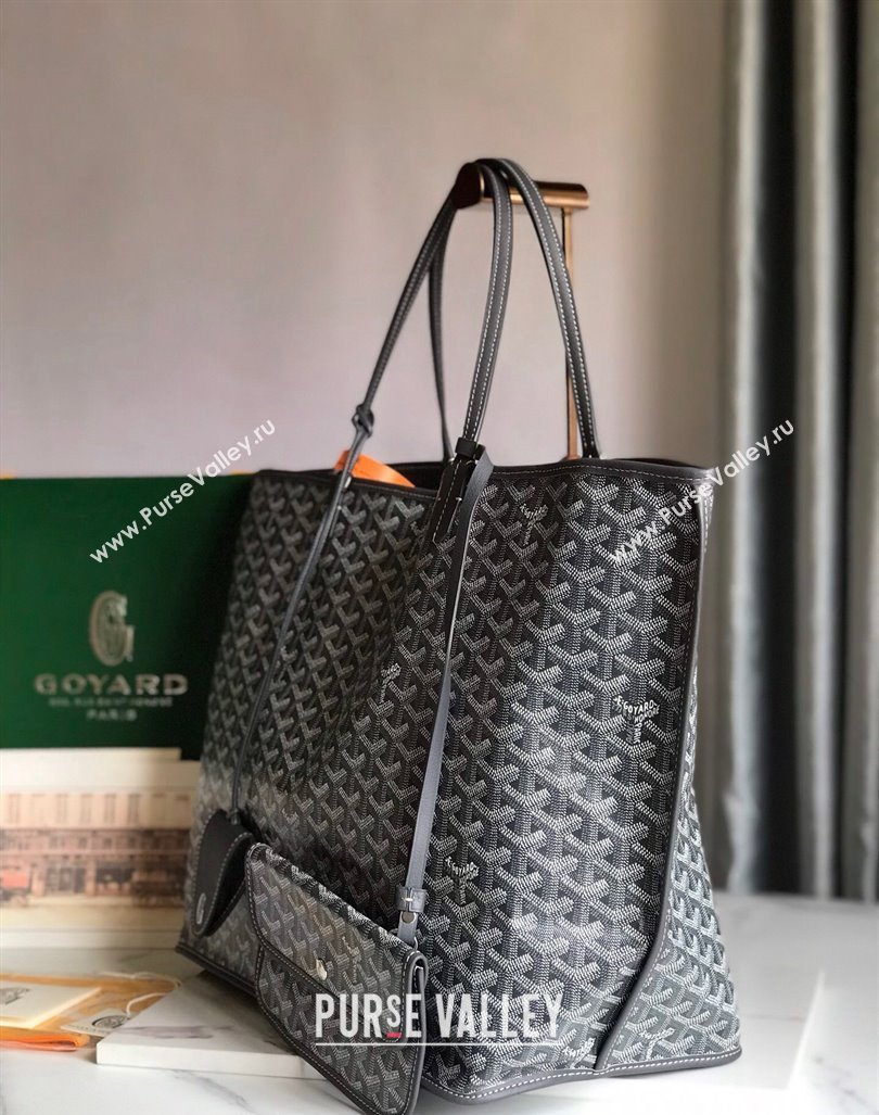 Goyard Reversible Anjou GM Tote bag Deep Grey 2024 020661 (nana-24103037)