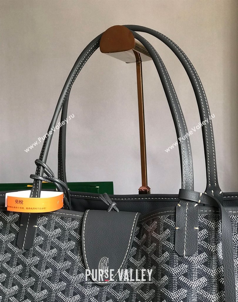 Goyard Reversible Anjou GM Tote bag Deep Grey 2024 020661 (nana-24103037)