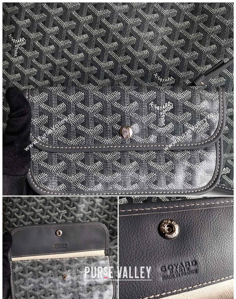 Goyard Reversible Anjou GM Tote bag Deep Grey 2024 020661 (nana-24103037)