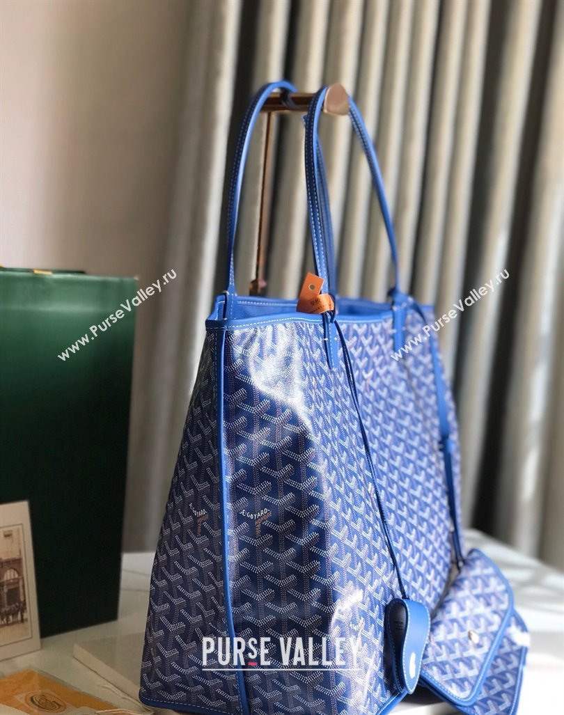 Goyard Reversible Anjou GM Tote bag Sky Blue 2024 020661 (nana-24103038)