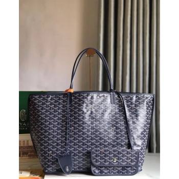 Goyard Reversible Anjou GM Tote bag Navy Blue 2024 020661 (nana-24103039)