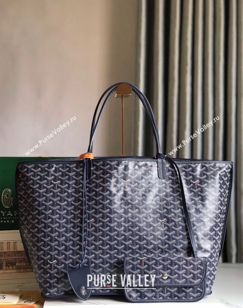 Goyard Reversible Anjou GM Tote bag Navy Blue 2024 020661 (nana-24103039)