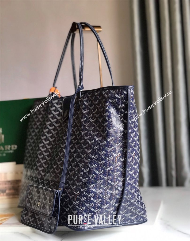 Goyard Reversible Anjou GM Tote bag Navy Blue 2024 020661 (nana-24103039)