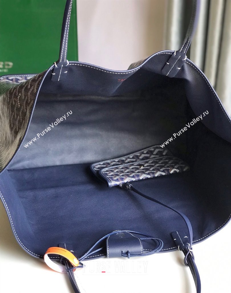 Goyard Reversible Anjou GM Tote bag Navy Blue 2024 020661 (nana-24103039)