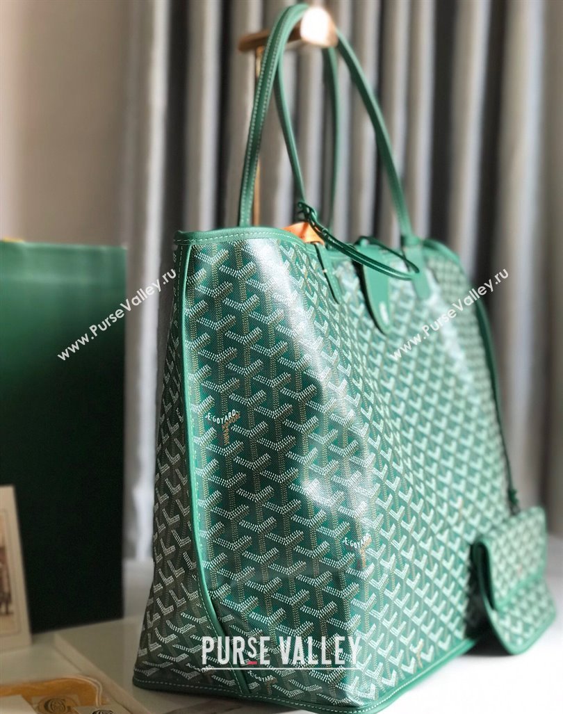 Goyard Reversible Anjou GM Tote bag Green 2024 020661 (nana-24103040)