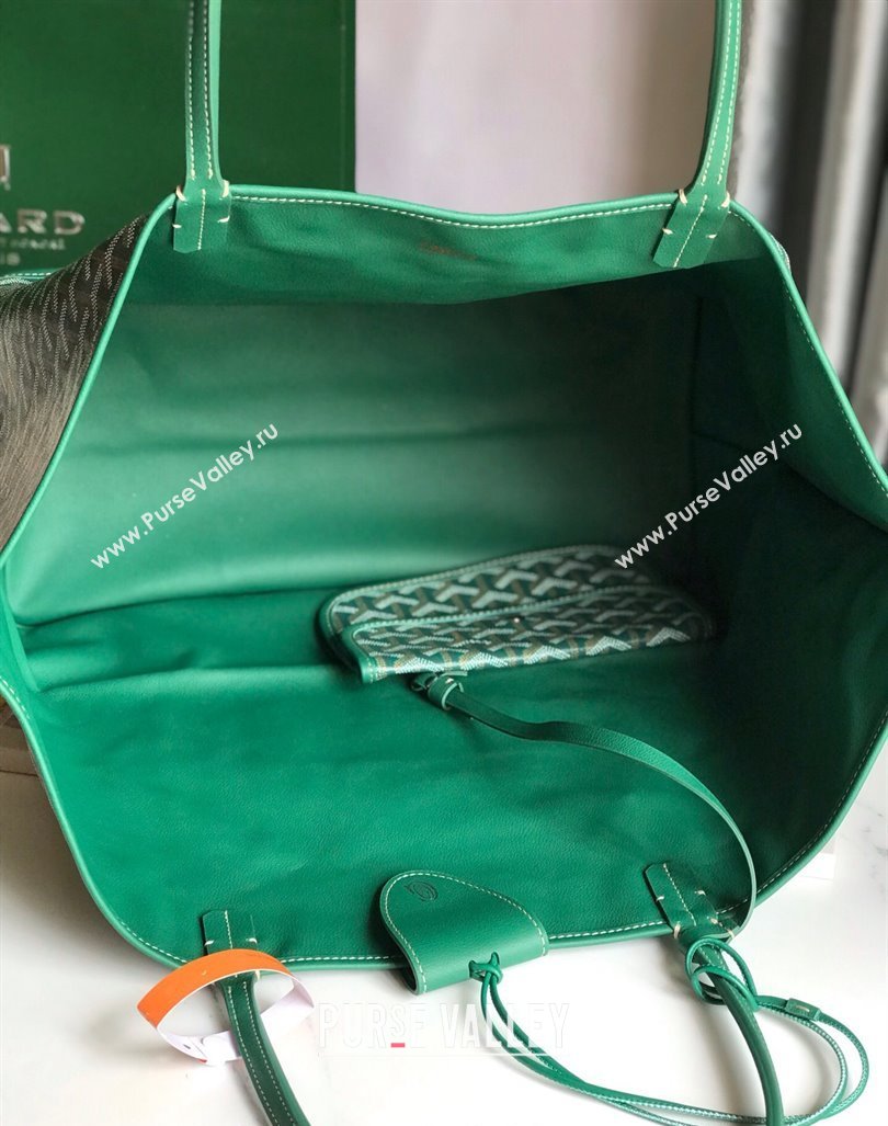 Goyard Reversible Anjou GM Tote bag Green 2024 020661 (nana-24103040)