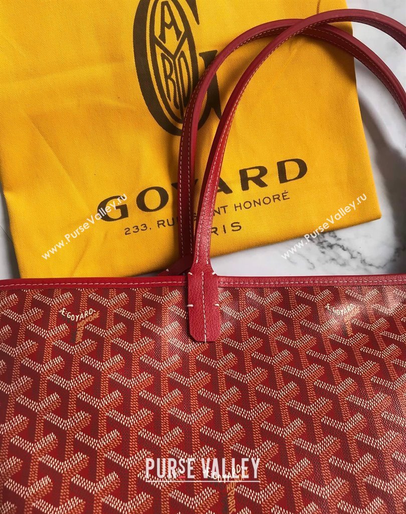 Goyard Reversible Anjou GM Tote bag Red 2024 020661 (nana-24103042)