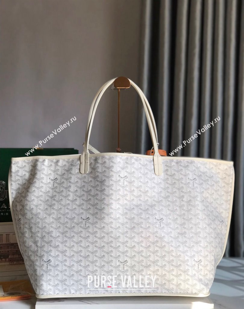 Goyard Reversible Anjou GM Tote bag White 2024 020661 (nana-24103043)