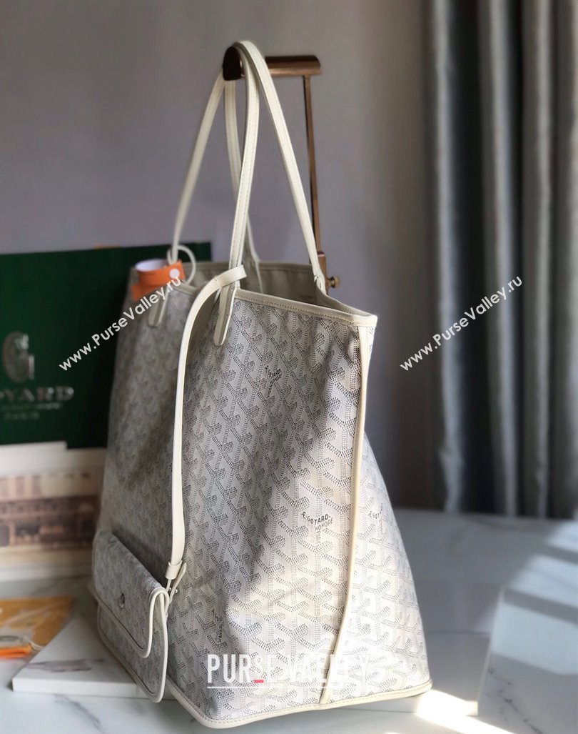 Goyard Reversible Anjou GM Tote bag White 2024 020661 (nana-24103043)