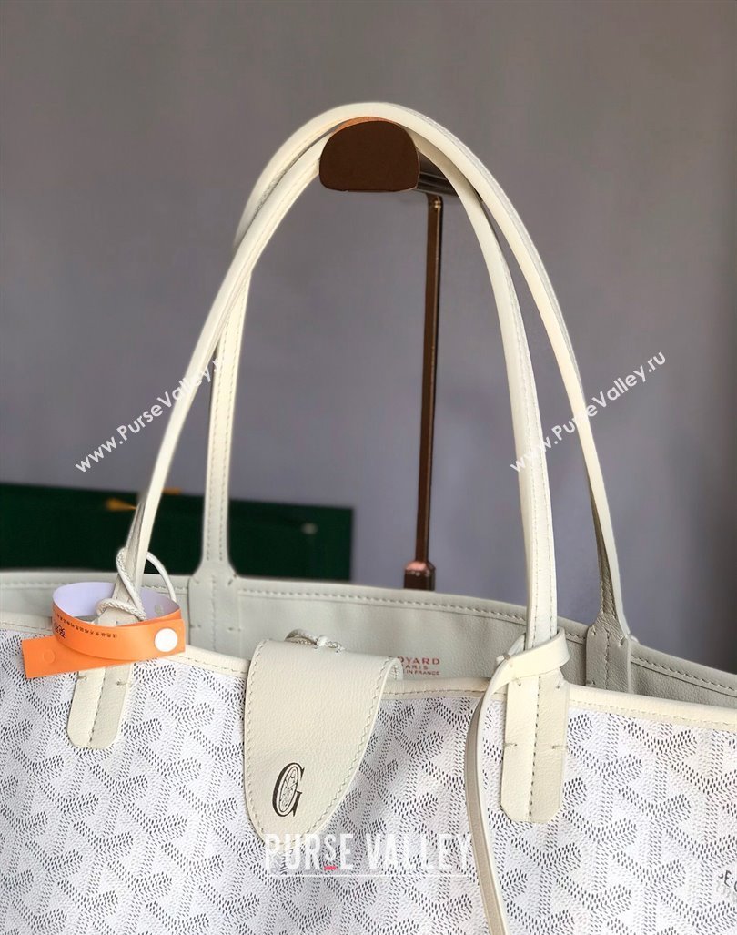 Goyard Reversible Anjou GM Tote bag White 2024 020661 (nana-24103043)