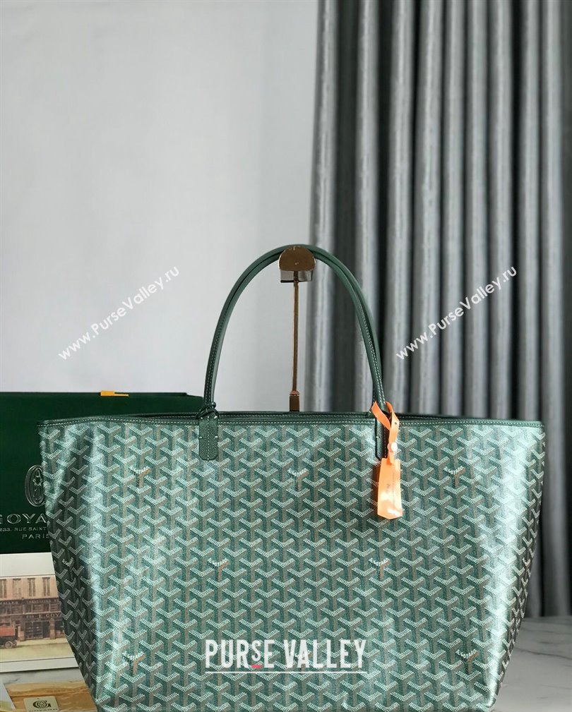 Goyard Glittering Saint Louis GM Tote Bag Pearly Green 2024 020144 (ZHANG-241108002)