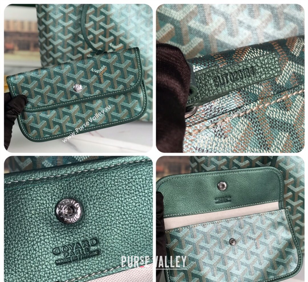 Goyard Glittering Saint Louis PM Tote Bag Pearly Green 2024 020144 (ZHANG-241108004)