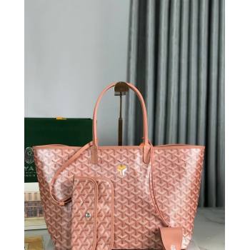 Goyard Glittering Saint Louis PM Tote Bag Pearly Pink 2024 020144 (ZHANG-241108005)