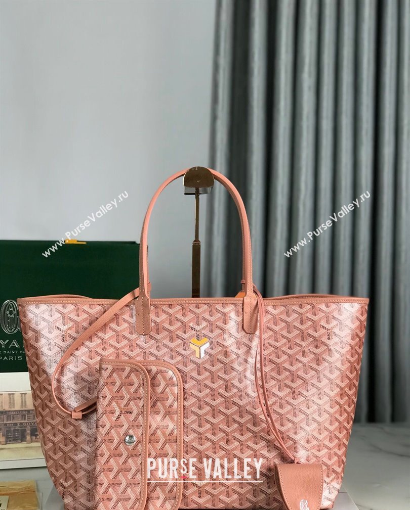 Goyard Glittering Saint Louis PM Tote Bag Pearly Pink 2024 020144 (ZHANG-241108005)